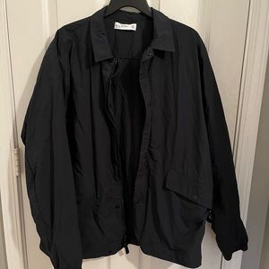 Hill City XL Navy Utility Shirt Jacket